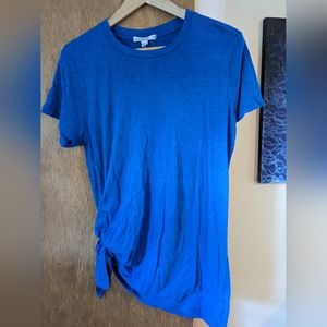 Anthropologie blue T-shirt, medium